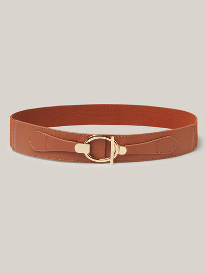 Stretch Belt Plus Size Rose Gold Belt Wide Elastic Plus Size Dress Belt For  Women Fashion
