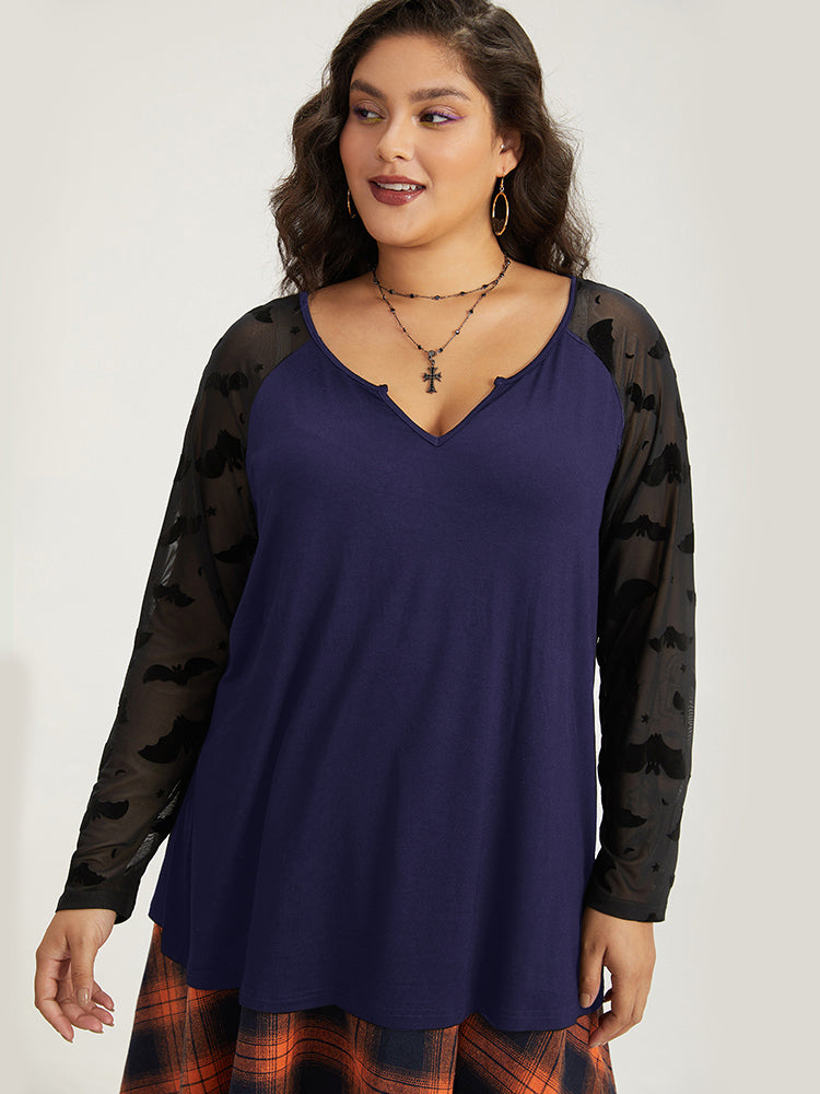 thumbnail image 2 of Halloween Shirts For Women Plus Size 1X 2X 3X 4X 5X Plus Size Halloween Costumes For Women Cute Bat 2 of 9