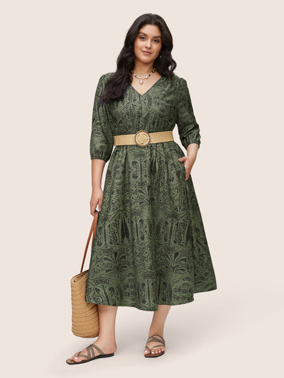 Plus Size and Curvy Green Dresses for Women Sizes 10-30 | BloomChic