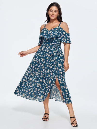 long sleeve green dress for women Maxi Dress Button Front | Green | Long Sleeve | Sustainable Clothing