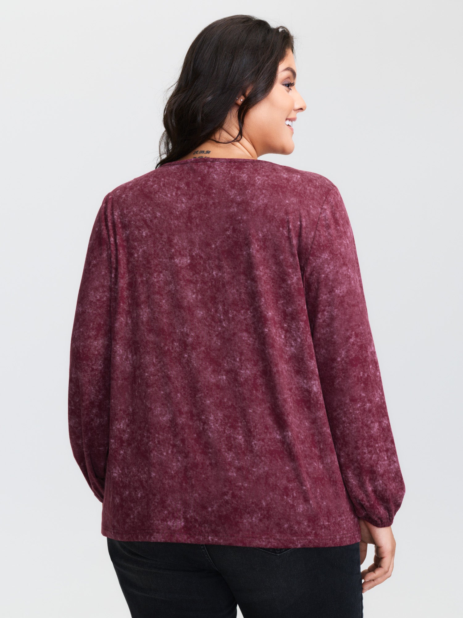 Holiday Cat Snowflake Effect T-Shirt