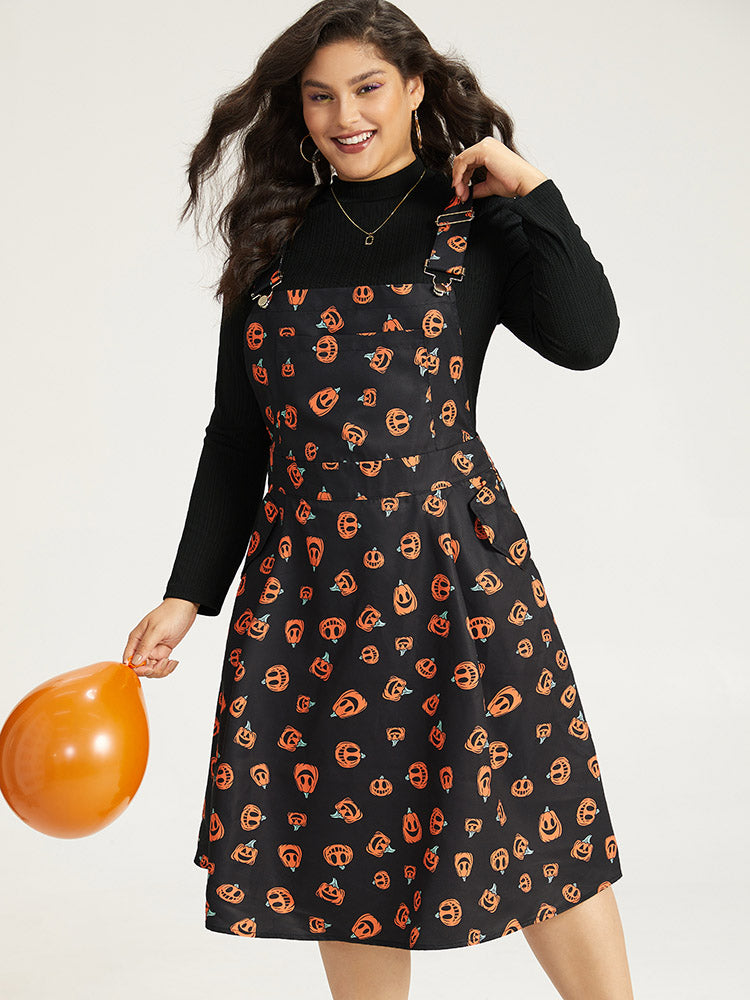 Talia Pumpkin Print Pima Dress main image 0