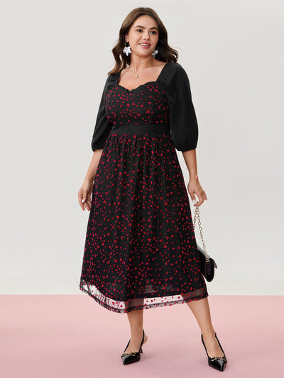 midi bloomchic dresses Plus Size and Curvy Office Dresses for Women Sizes 10-30