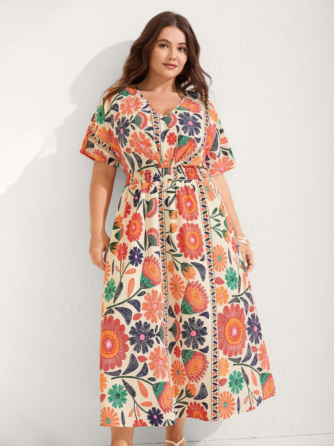 hot maxi dress pic Hot Pink Luna Tie-Dye Halter Maxi Dress – Open Back, Deep V-Neck, Vacation  & Resort Wear