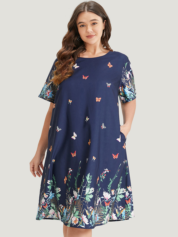 sachin and babi light blue dress Butterfly Dresses