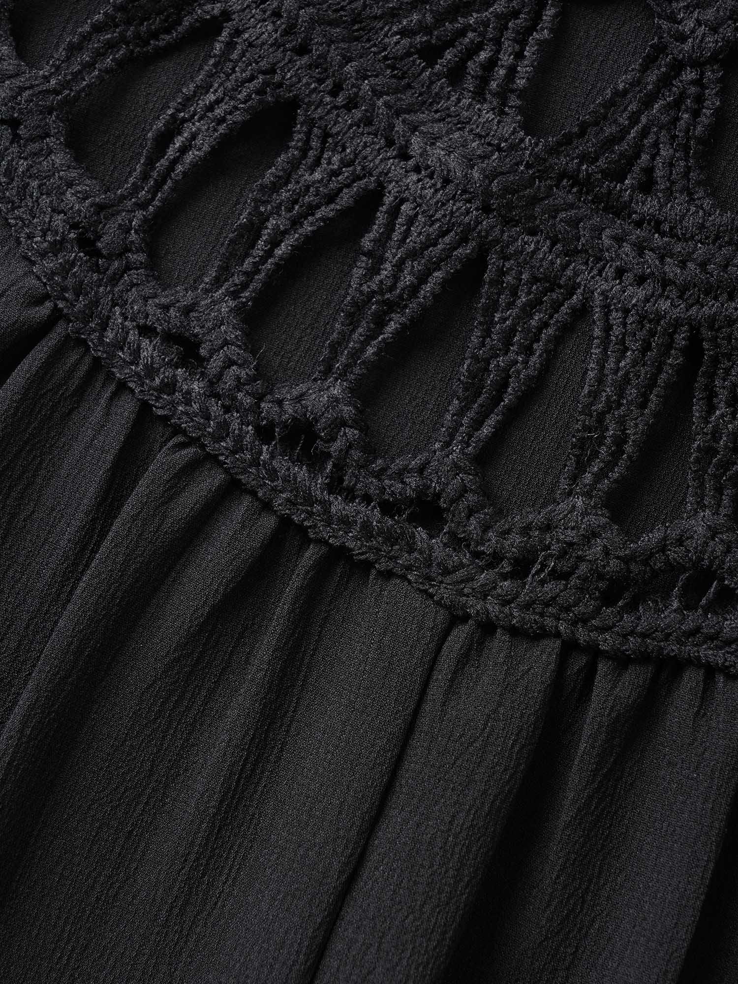 Romantic Ruffle Cap Sleeve Dress main image 1