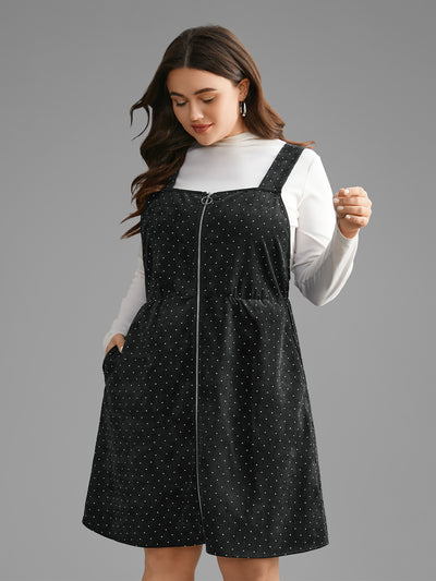 knee length dresses for ladies Primavera Curvy 14064 Short Plus Size Homecoming Dress Beaded Corset Scoop Neck Gown 18 / Black