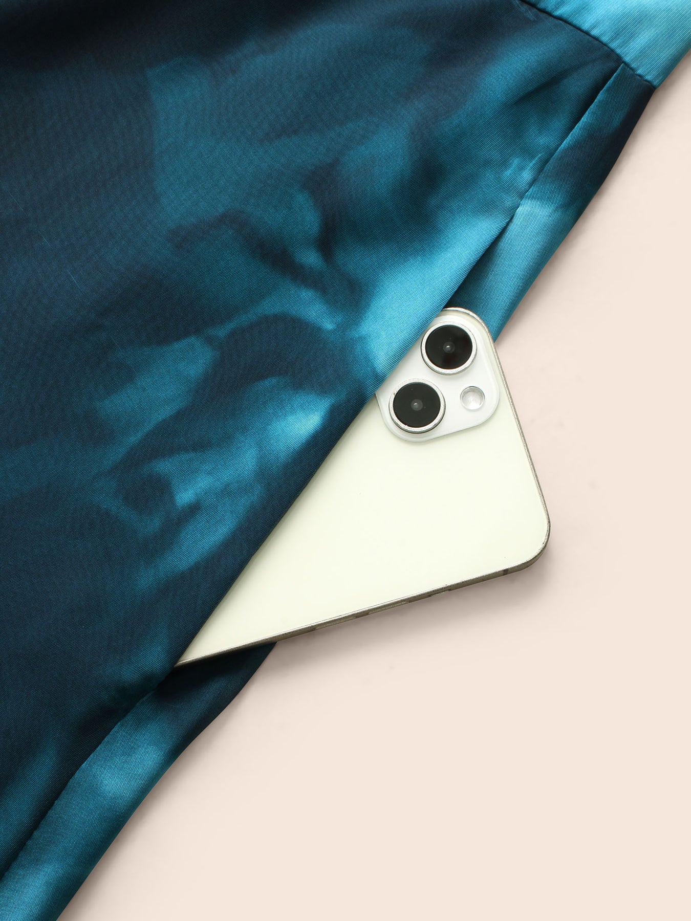 Water Ripple Print Mesh Ruffles Shirred Dress – BloomChic