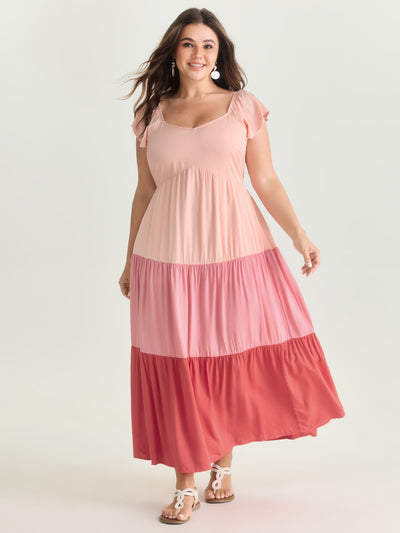 strapless open back dress Deep V neck stunning long flying Santorini dress – Rent That Dress.US main image 0