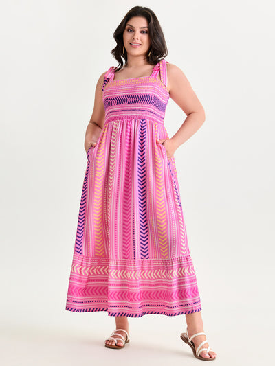 plus size pink boho maxi dress Women's Can't Be Outdone Maxi Dress, Pink