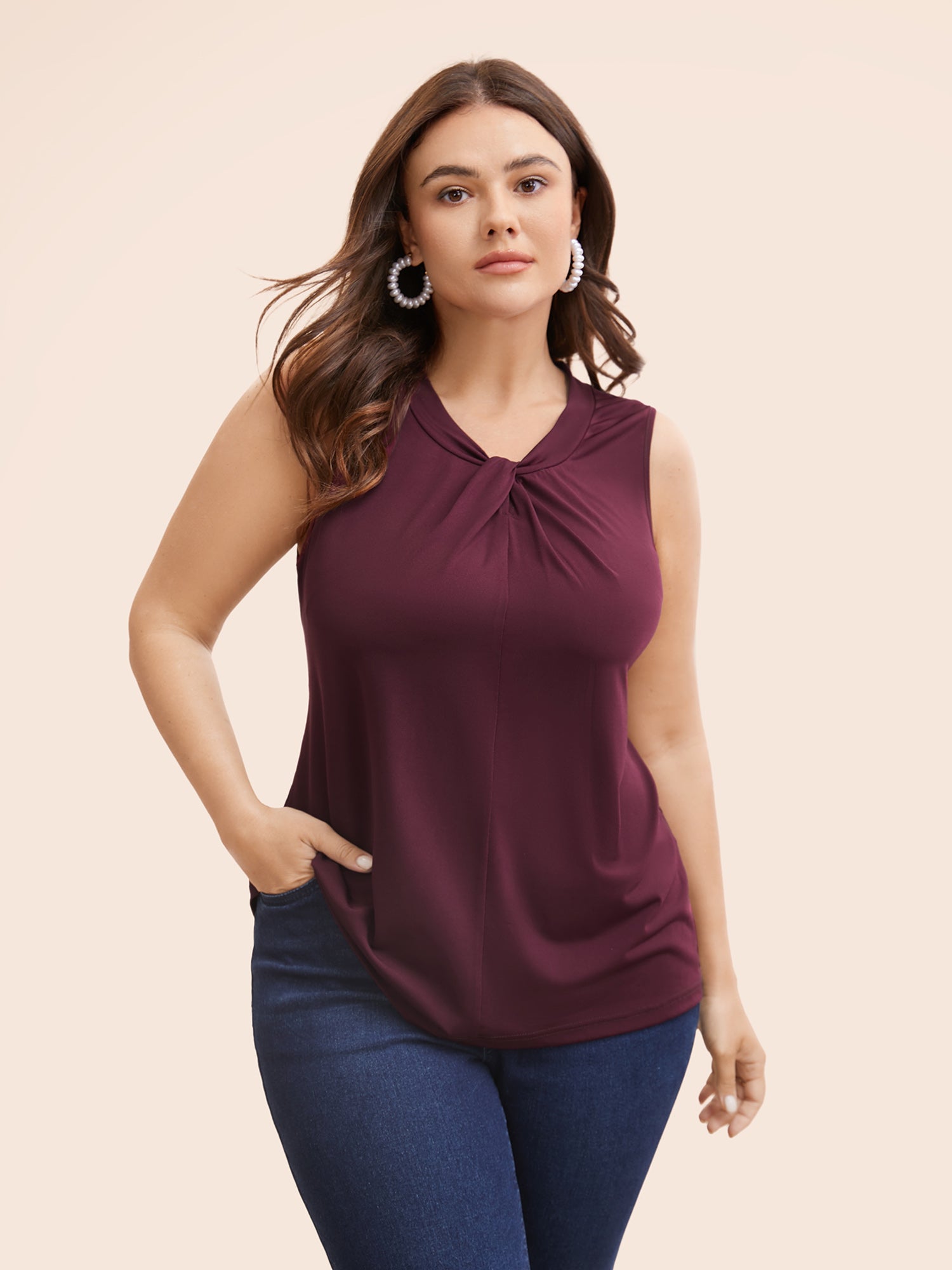 Curvy womens tops best sale