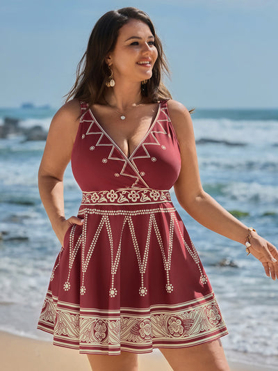 Plus Size and Curvy Boho Swimwear for Women Sizes 10-30 | BloomChic
