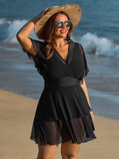 Plus Size and Curvy Swim Dresses for Women Sizes 10-30 | BloomChic Plus Size and Curvy Swim Dresses for Women Sizes 10-30 | BloomChic