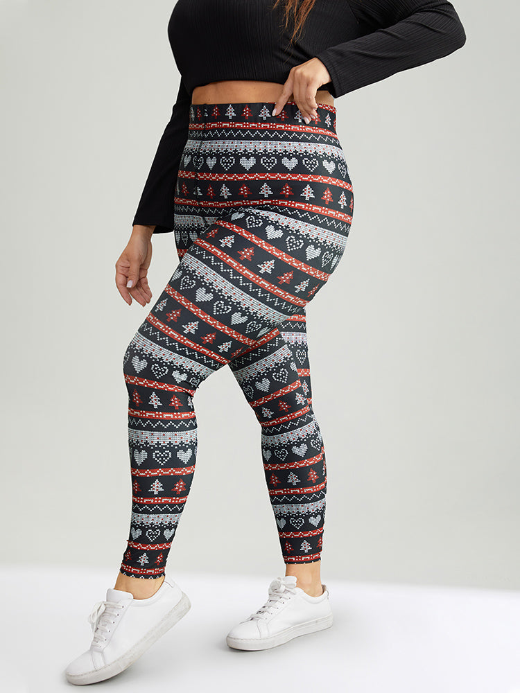 Plus Size Christmas Leggings