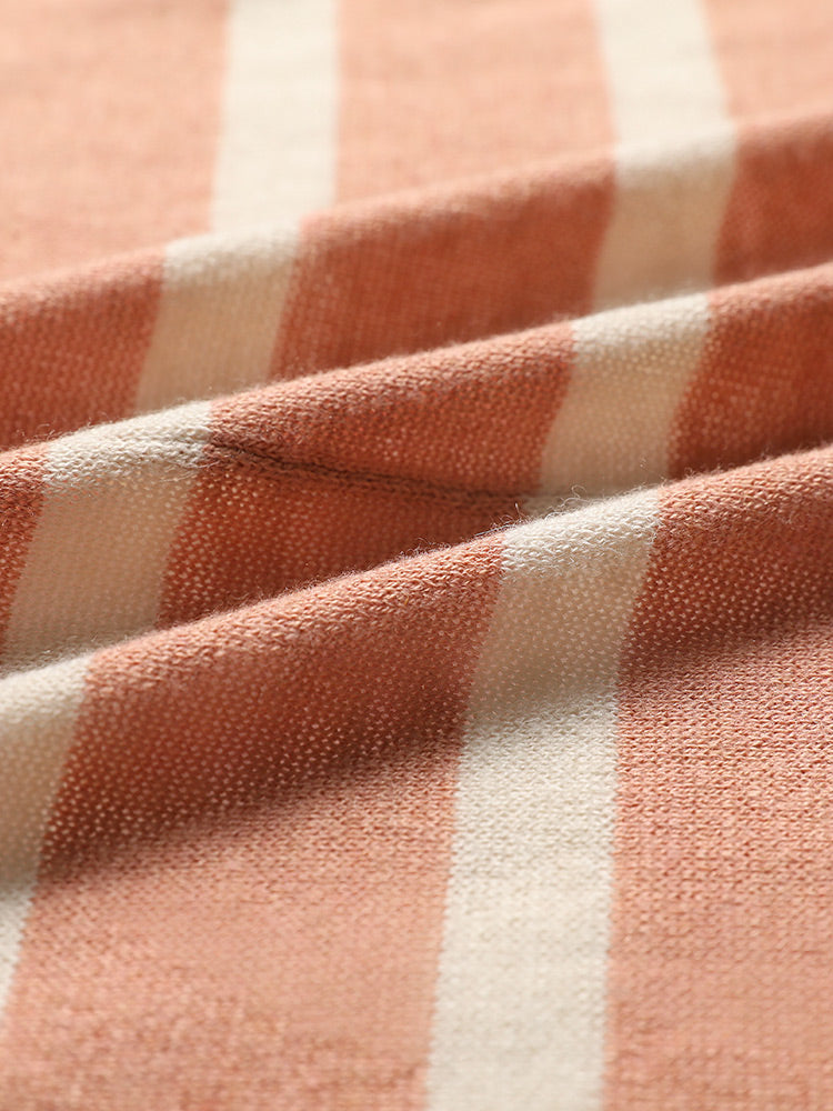 Supersoft Essentials Striped Pocket Button Through Cardigan